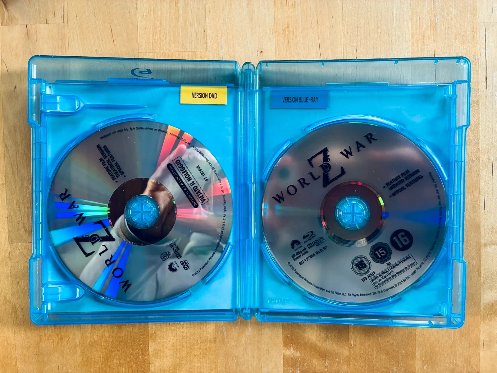 Blu-ray DVD Guerra Mundial Z Brad Pitt edição director’s cut. – photo 2